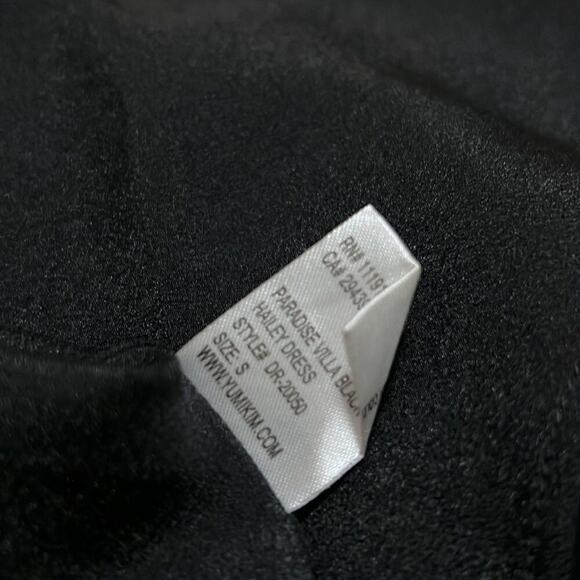 YUMI KIM HAILEY DRESS PARADISE VILLA BLACK SIZE S - Picture 8 of 11